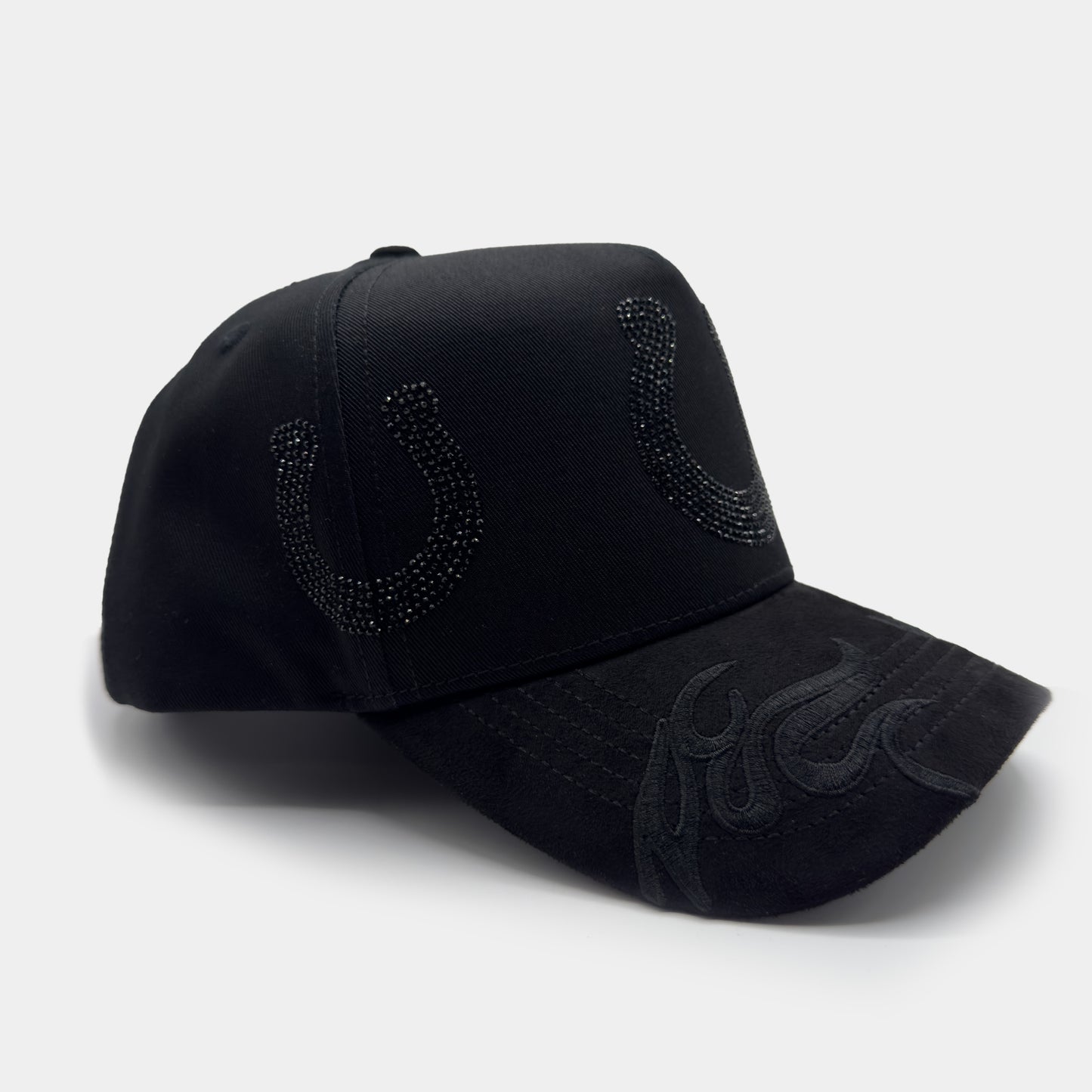 Iced horse shoe Flames